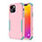 Coque Contour Silicone et Plastique Housse Etui Protection Integrale 360 Degres pour Apple iPhone 14 Petit