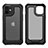 Coque Contour Silicone et Plastique Housse Etui Protection Integrale 360 Degres R02 pour Apple iPhone 12 Mini Petit