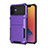 Coque Contour Silicone et Plastique Housse Etui Protection Integrale 360 Degres R03 pour Apple iPhone 12 Mini Violet