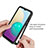 Coque Contour Silicone et Plastique Housse Etui Protection Integrale 360 Degres U01 pour Samsung Galaxy A02 Petit