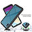 Coque Contour Silicone et Plastique Housse Etui Protection Integrale 360 Degres U01 pour Samsung Galaxy A02 Petit