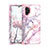 Coque Contour Silicone et Plastique Housse Etui Protection Integrale 360 Degres U01 pour Samsung Galaxy Note 10 Plus Or Rose