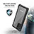 Coque Contour Silicone et Plastique Housse Etui Protection Integrale 360 Degres U01 pour Samsung Galaxy Note 20 5G Noir Petit