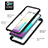 Coque Contour Silicone et Plastique Housse Etui Protection Integrale 360 Degres U02 pour Samsung Galaxy A02 Petit