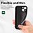 Coque Contour Silicone et Plastique Housse Etui Protection Integrale 360 Degres U04 pour Apple iPhone 13 Mini Petit