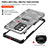 Coque Contour Silicone et Plastique Housse Etui Protection Integrale 360 Degres WL1 pour Samsung Galaxy S20 Ultra Petit