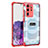 Coque Contour Silicone et Plastique Housse Etui Protection Integrale 360 Degres WL2 pour Samsung Galaxy S20 Ultra Or Rose