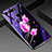 Coque Contour Silicone et Vitre Fleurs Miroir Etui Housse K01 pour Huawei Honor V20 Rose