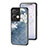 Coque Contour Silicone et Vitre Fleurs Miroir Etui Housse pour Oppo Reno8 Pro 5G Petit