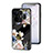 Coque Contour Silicone et Vitre Fleurs Miroir Etui Housse pour Realme GT Neo5 240W 5G Petit