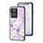 Coque Contour Silicone et Vitre Fleurs Miroir Etui Housse pour Realme GT2 Master Explorer Petit