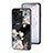 Coque Contour Silicone et Vitre Fleurs Miroir Etui Housse pour Vivo iQOO 10 Pro 5G Petit