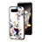 Coque Contour Silicone et Vitre Fleurs Miroir Etui Housse S01 pour Asus ROG Phone 5 Pro Petit