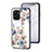 Coque Contour Silicone et Vitre Fleurs Miroir Etui Housse S01 pour Realme 10 5G Petit