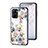 Coque Contour Silicone et Vitre Fleurs Miroir Etui Housse S01 pour Realme 10S 5G Petit