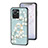 Coque Contour Silicone et Vitre Fleurs Miroir Etui Housse S01 pour Realme C30s Petit