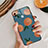 Coque Contour Silicone et Vitre Fruit Miroir pour Huawei Honor 8X Bleu