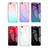 Coque Contour Silicone et Vitre Miroir Housse Etui Degrade Arc en Ciel pour Xiaomi Mi 5S Petit