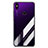 Coque Contour Silicone et Vitre Miroir Housse Etui Degrade pour Xiaomi Mi A2 Violet