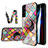 Coque Contour Silicone et Vitre Motif Fantaisie Miroir Etui Housse A01 pour Samsung Galaxy S21 5G Petit