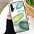 Coque Contour Silicone et Vitre Motif Fantaisie Miroir Etui Housse D01 pour Huawei Honor 20 Vert