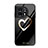 Coque Contour Silicone et Vitre Motif Fantaisie Miroir Etui Housse JM1 pour OnePlus 11 5G Noir