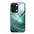 Coque Contour Silicone et Vitre Motif Fantaisie Miroir Etui Housse JM1 pour OnePlus Ace 2V 5G Vert