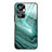 Coque Contour Silicone et Vitre Motif Fantaisie Miroir Etui Housse JM1 pour Xiaomi Redmi Note 10 Pro Max Vert