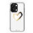 Coque Contour Silicone et Vitre Motif Fantaisie Miroir Etui Housse JM2 pour OnePlus Ace 2V 5G Or