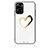 Coque Contour Silicone et Vitre Motif Fantaisie Miroir Etui Housse JM2 pour Realme 10S 5G Or