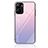 Coque Contour Silicone et Vitre Motif Fantaisie Miroir Etui Housse JM2 pour Realme 10S 5G Violet Clair