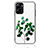 Coque Contour Silicone et Vitre Motif Fantaisie Miroir Etui Housse JM2 pour Realme V20 5G Vert