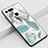 Coque Contour Silicone et Vitre Motif Fantaisie Miroir Etui Housse K05 pour Huawei Honor V20 Cyan