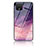 Coque Contour Silicone et Vitre Motif Fantaisie Miroir Etui Housse LS1 pour Google Pixel 4 Violet