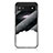 Coque Contour Silicone et Vitre Motif Fantaisie Miroir Etui Housse LS1 pour Google Pixel 6a 5G Noir