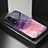 Coque Contour Silicone et Vitre Motif Fantaisie Miroir Etui Housse LS1 pour Huawei Honor X5 Plus Violet