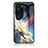 Coque Contour Silicone et Vitre Motif Fantaisie Miroir Etui Housse LS1 pour Huawei P60 Art Mixte