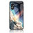 Coque Contour Silicone et Vitre Motif Fantaisie Miroir Etui Housse LS1 pour Oppo A17 Mixte