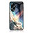 Coque Contour Silicone et Vitre Motif Fantaisie Miroir Etui Housse LS1 pour Oppo A18 Petit