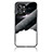 Coque Contour Silicone et Vitre Motif Fantaisie Miroir Etui Housse LS1 pour Realme GT2 Pro 5G Noir