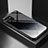 Coque Contour Silicone et Vitre Motif Fantaisie Miroir Etui Housse LS1 pour Samsung Galaxy A03 Gris