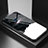 Coque Contour Silicone et Vitre Motif Fantaisie Miroir Etui Housse LS1 pour Samsung Galaxy A10s Noir