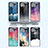 Coque Contour Silicone et Vitre Motif Fantaisie Miroir Etui Housse LS1 pour Samsung Galaxy A22 4G Petit