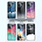 Coque Contour Silicone et Vitre Motif Fantaisie Miroir Etui Housse LS1 pour Samsung Galaxy A52s 5G Petit