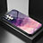 Coque Contour Silicone et Vitre Motif Fantaisie Miroir Etui Housse LS1 pour Samsung Galaxy A53 5G Violet