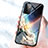 Coque Contour Silicone et Vitre Motif Fantaisie Miroir Etui Housse LS1 pour Samsung Galaxy A72 4G Petit