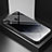 Coque Contour Silicone et Vitre Motif Fantaisie Miroir Etui Housse LS1 pour Samsung Galaxy M10S Gris
