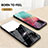 Coque Contour Silicone et Vitre Motif Fantaisie Miroir Etui Housse LS1 pour Samsung Galaxy M80S Petit