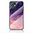 Coque Contour Silicone et Vitre Motif Fantaisie Miroir Etui Housse LS1 pour Vivo iQOO Z6 5G Violet