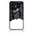 Coque Contour Silicone et Vitre Motif Fantaisie Miroir Etui Housse LS1 pour Vivo iQOO Z6 Lite 5G Noir